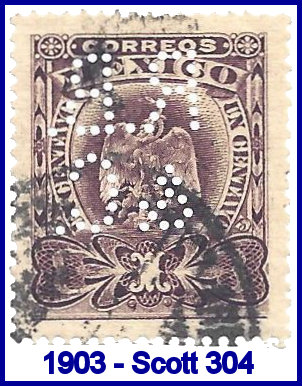 Roberto Boker & Company 1903 perfin